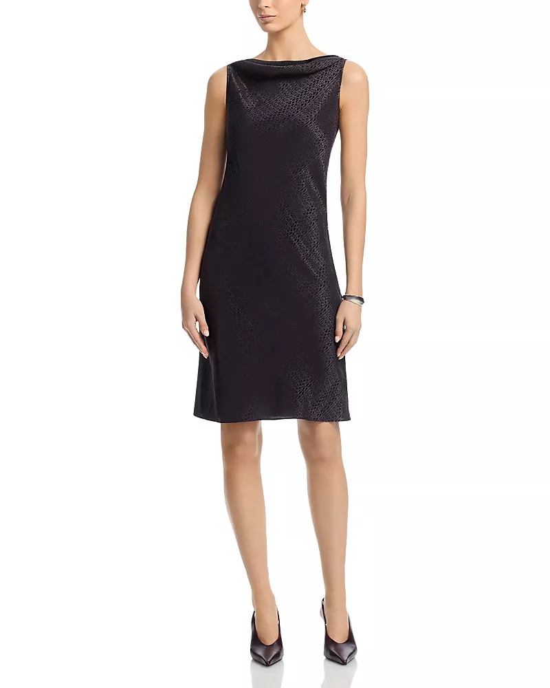 MM6 Maison Margiela Round Neck Logo Dress