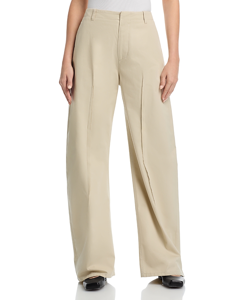 MM6 Maison Margiela Cotton Barrel Leg Pants