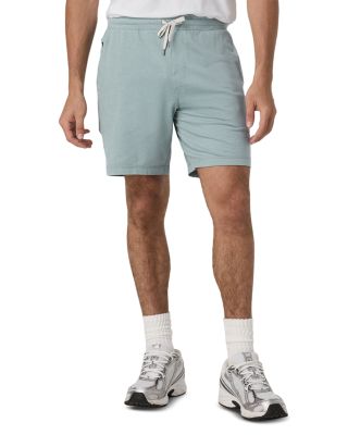 7" Ponto Performance Shorts in Misty Blue Heather
