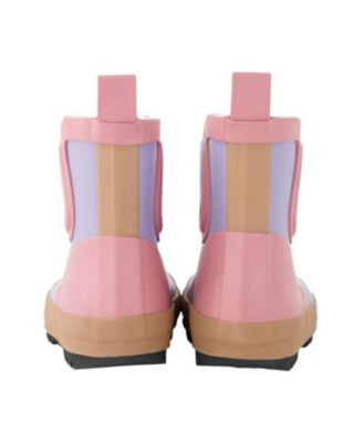 Girls' Short Rain Boots in Natural Rubber - Baby, Toddler, Little Kid, Big Kid