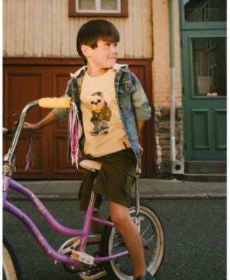 Boys' Stretch Twill Bermuda with Cargo Pockets - Baby