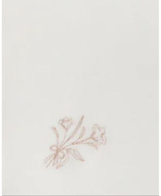 Unisex Velour Center Floral Collection Paci Clip - Baby