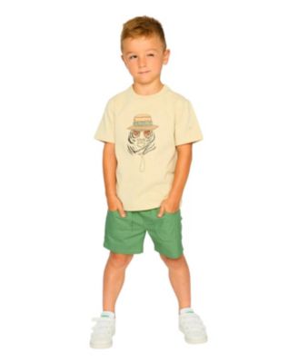 Boys' Parachute Shorts with Patch Pockets - Little Kid