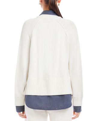 Carrie Mixed Media Sweater