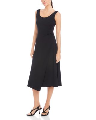 Shari Side Pleat Dress