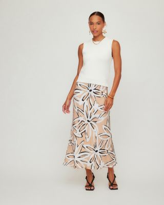 Eva Bias Ankle Skirt