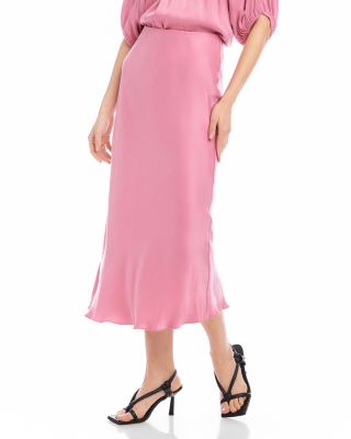 Eva Bias Ankle Skirt