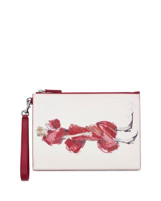 The Runway Illustration Wristlet