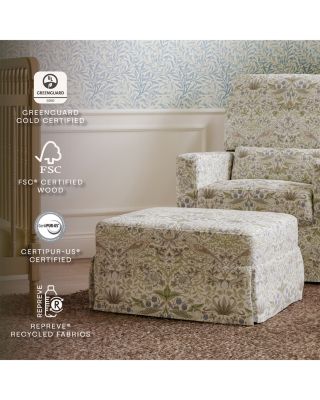 Crawford Gliding Ottoman