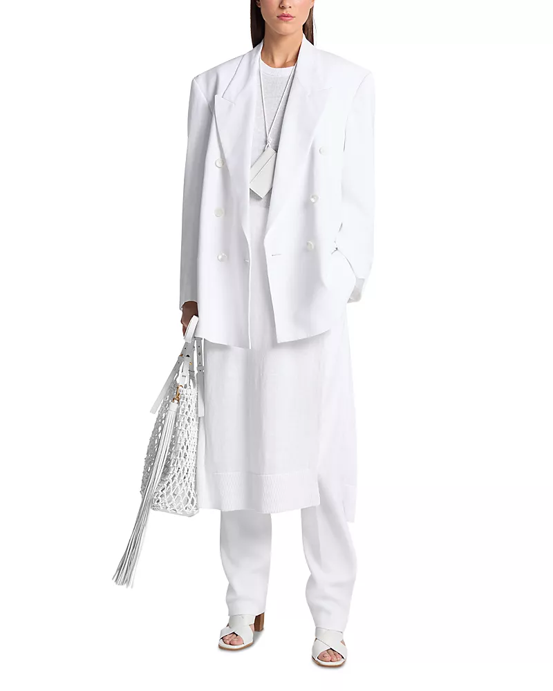 Michael Kors Collection Shawn Linen Blazer