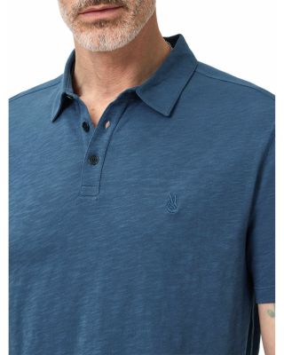 Victor Short Sleeve Slub Cotton Polo