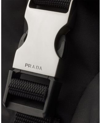 Re-Nylon and Saffiano Leather Backpack