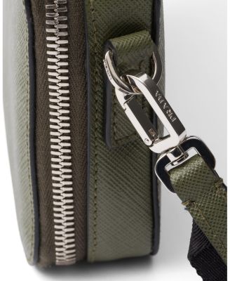 Brique Saffiano Leather Bag