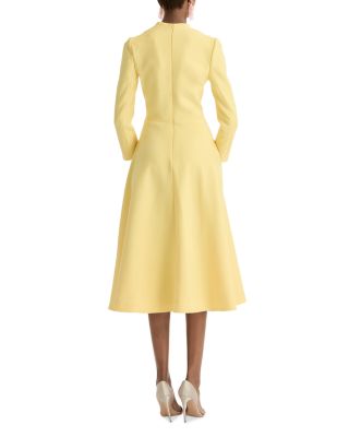 Crossover Neck Day Dress