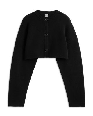 Cropped Oversized Cardigan