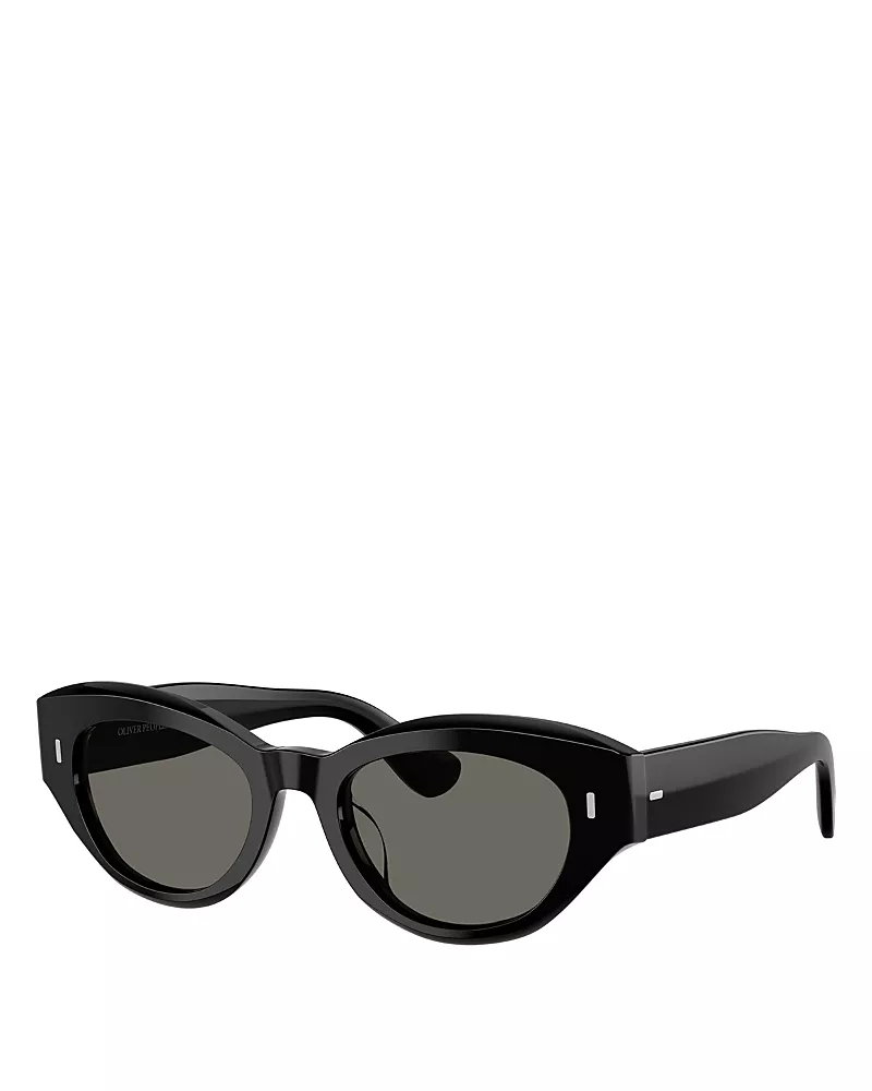 Oliver Peoples Lerrue Oval Sunglasses, 50mm