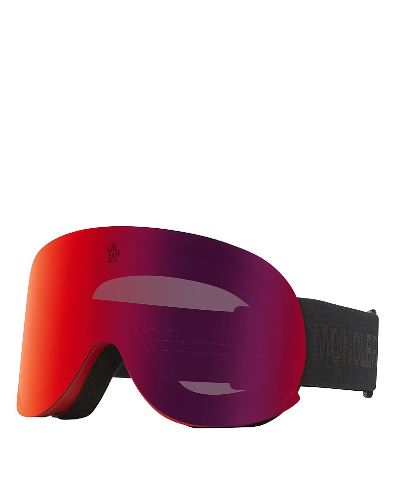 Moncler Pillow Shield Sunglasses, 172mm
