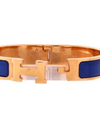 Narrow Clic H Bracelet Enamel