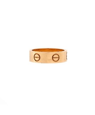  Love Band Ring 18K Gold