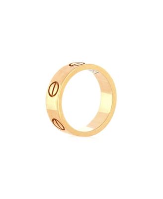  Love Band Ring 18K Gold
