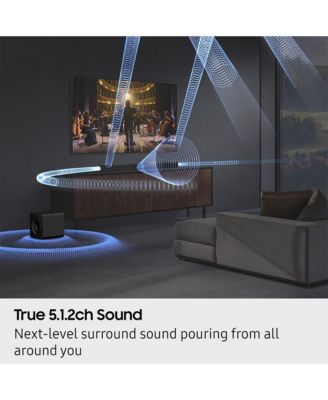 HW-Q800F 5.1.2 Channel Soundbar and Wireless Subwoofer