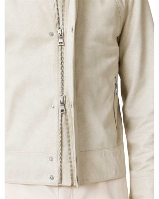 Ronan Leather Cropped Jacket