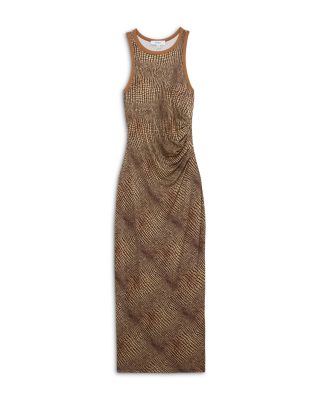 Lola Snake Print Bodycon Dress