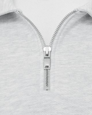 Heavyweight Half Zip Sweatshirt