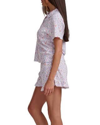 Short Sleeve Boxer Pajama Set