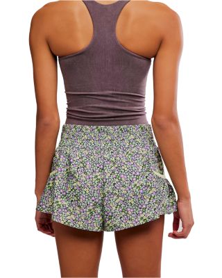 Get Your Flirt On Printed Shorts