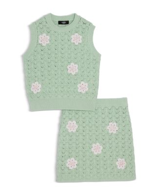 Girls' Floral Vest Top & Skirt, Little Kid, Big Kid - Exclusive