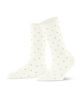 Spike Dot Crew Socks