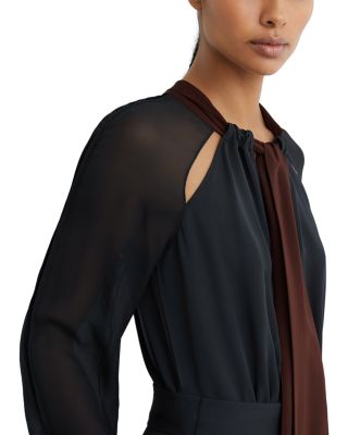 Estella Tie Neck Dress