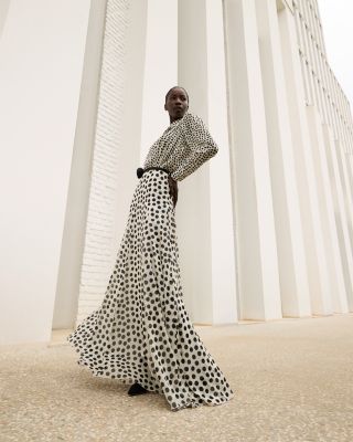 Liyan Georgette Long Dress