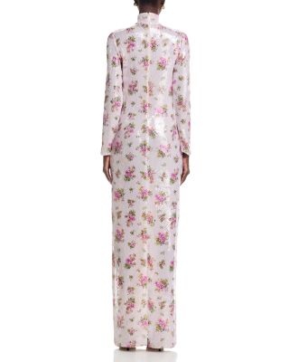 Monet Sequined Column Dress