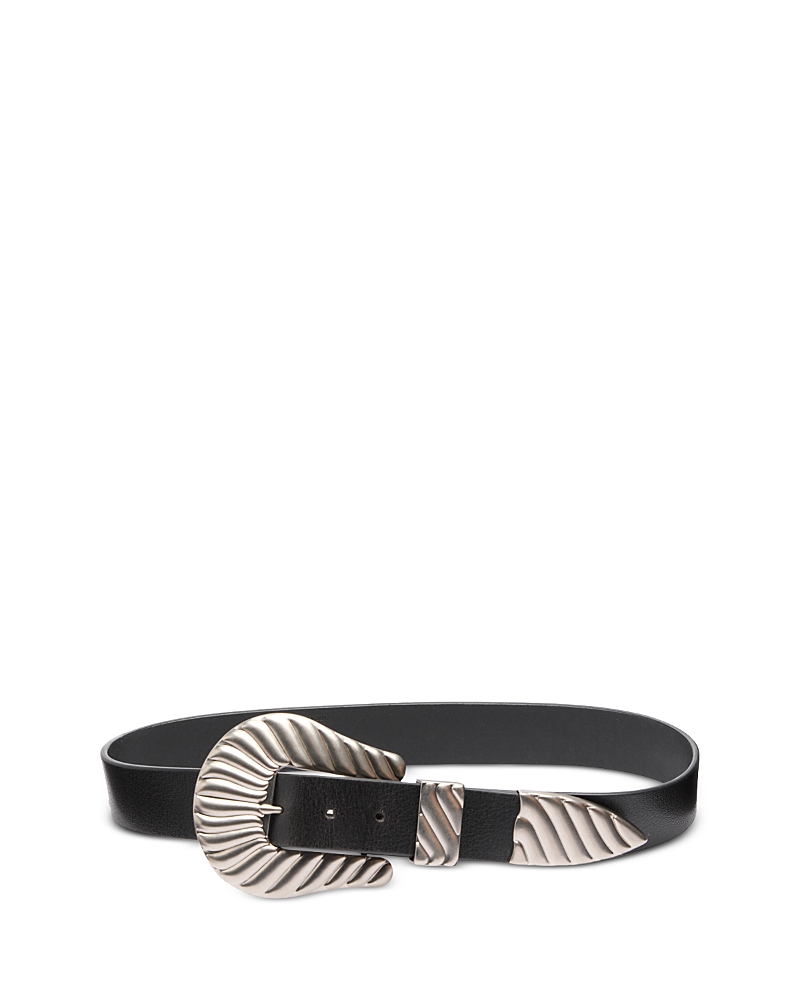 The Great Women's Big Buckle Leather Belt