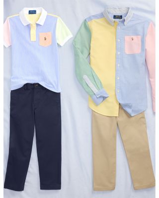 Boys' Straight Fit Preppy Pants - Little Kid