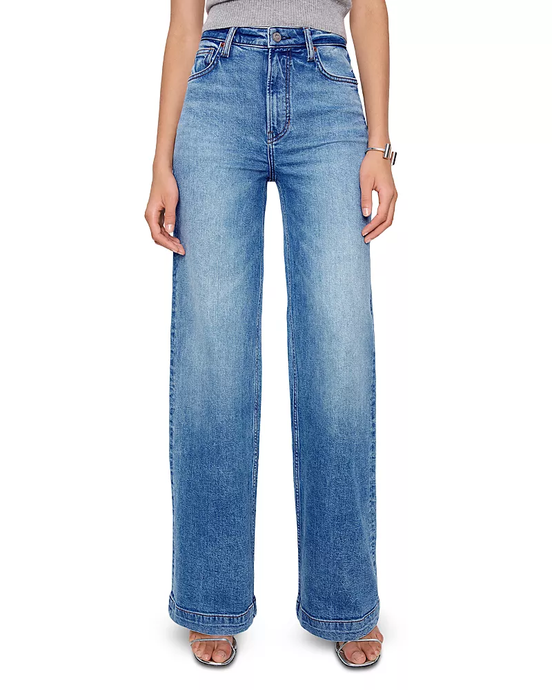 Reformation Bex Super Stretch High Rise Wide Leg Jeans