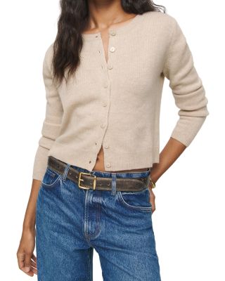 Clara Cashmere Crew Cardigan 