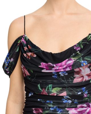 Mesh Floral Dress - Exclusive 