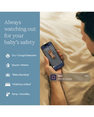 Pro Smart Baby Monitor & Wall Mount