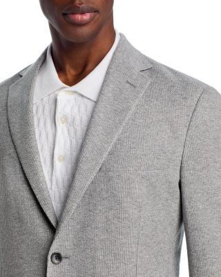 Cotton M&eacute;lange Jersey Unstructured Regular Fit Sport Coat - Exclusive