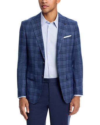Hutson Plaid Slim Fit Sport Coat