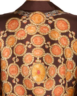 Silk Twill Print The Lover Shirt