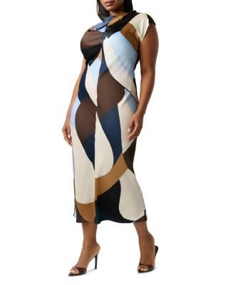 Jorja Geo Print Dress