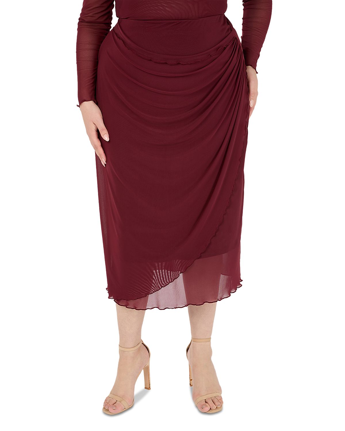 Estelle Plus Annalise Mesh Skirt
