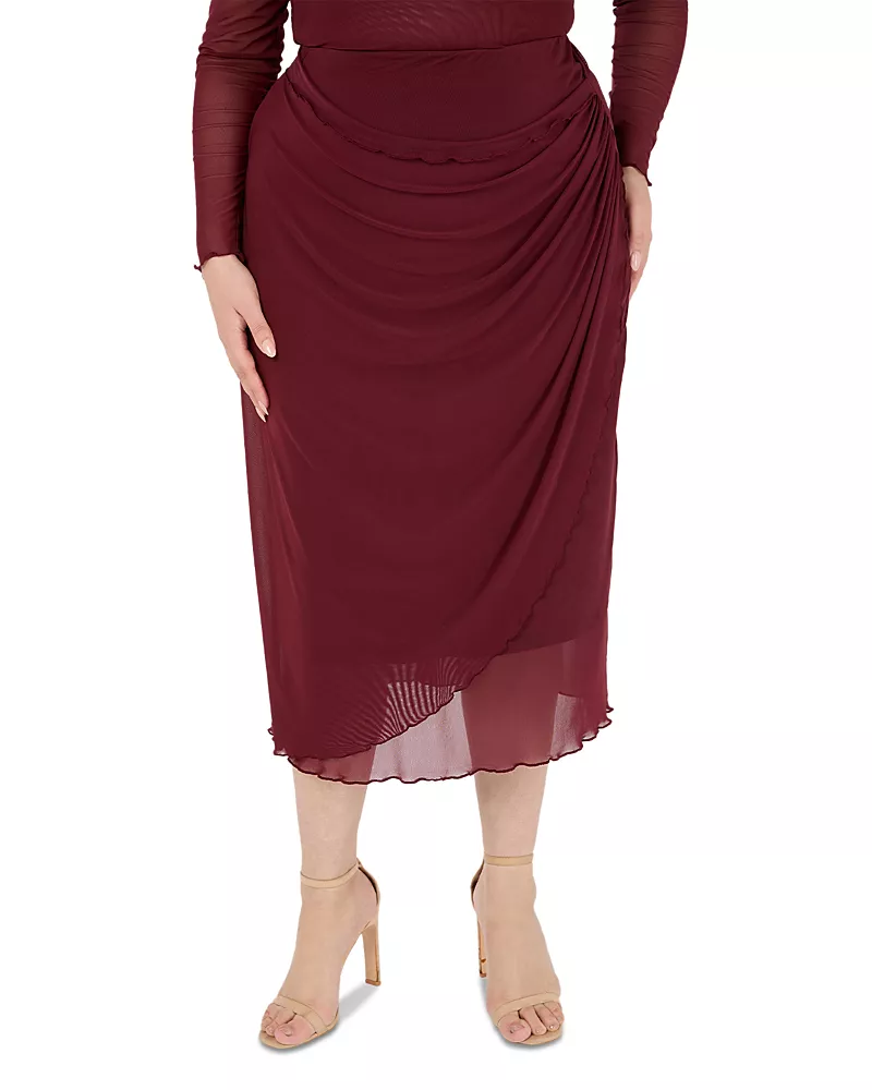 Estelle Plus Annalise Mesh Skirt