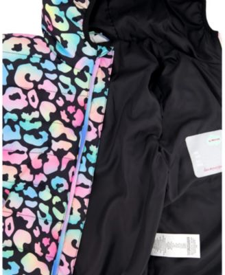 Girls' Quilted Mid-Season Animal Jacket - Big Kid