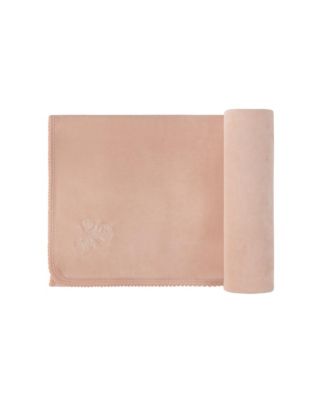 Unisex Velour Center Floral Collection Blanket - Baby