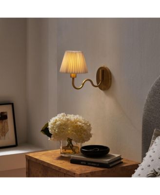 Wave Squiggle Arm Wall Sconce